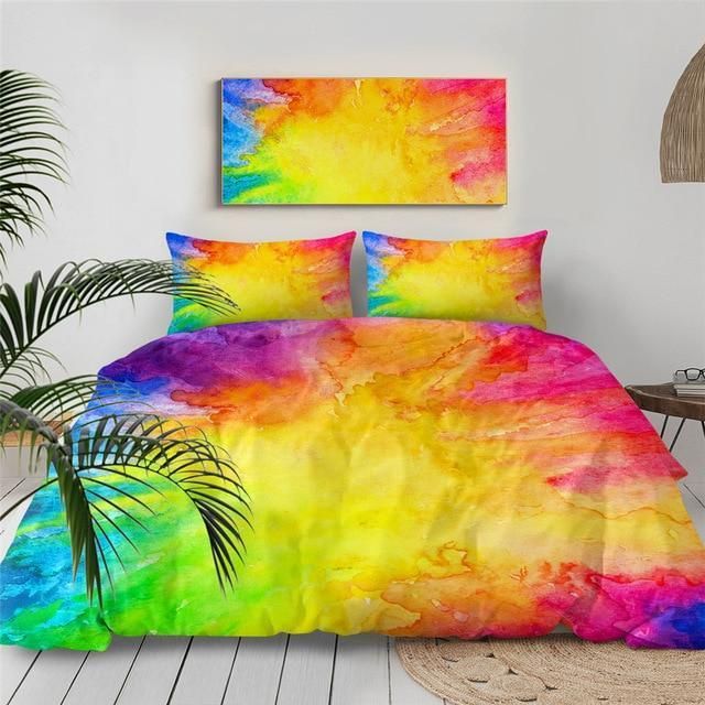 Colorful Vibez By Brizbazaar Bedding Set