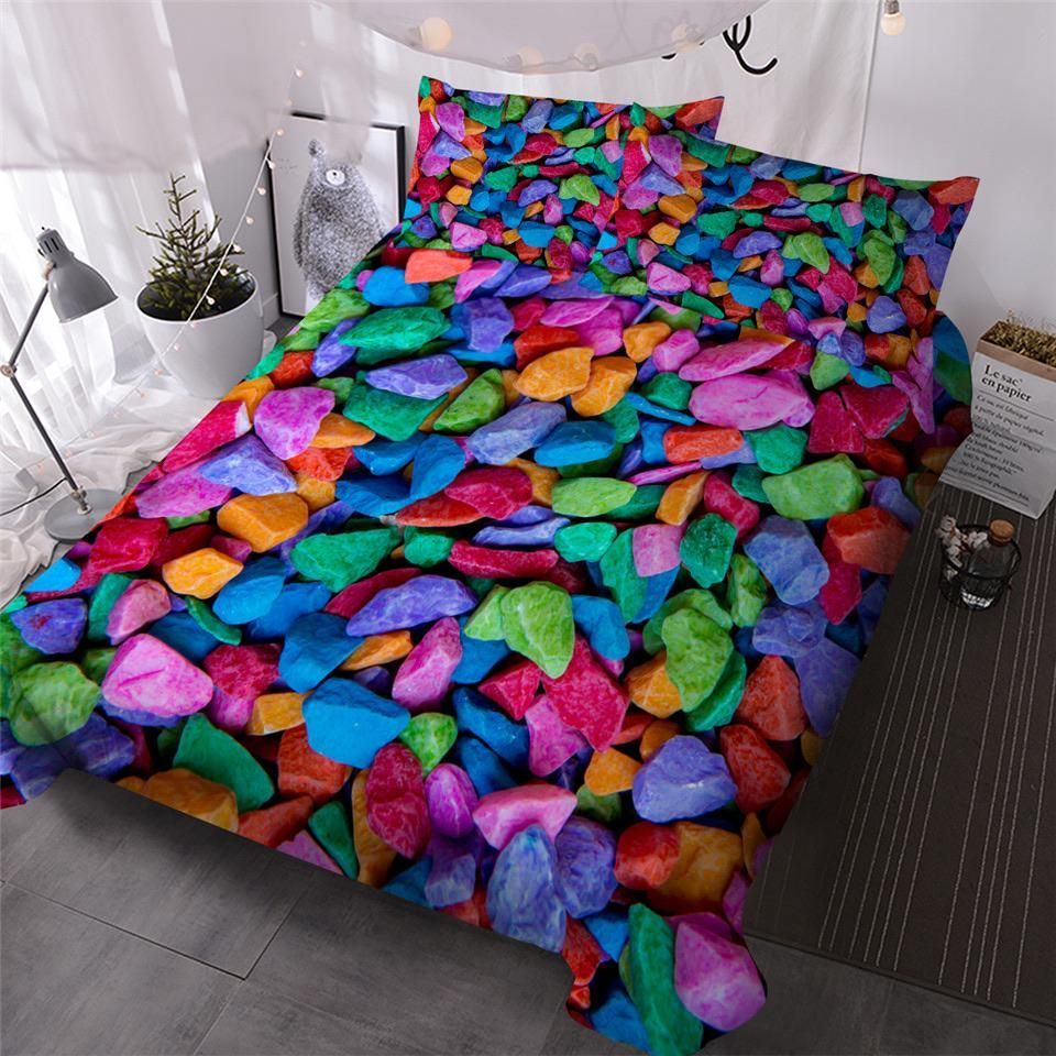 Colourful Crystals Bedding Set