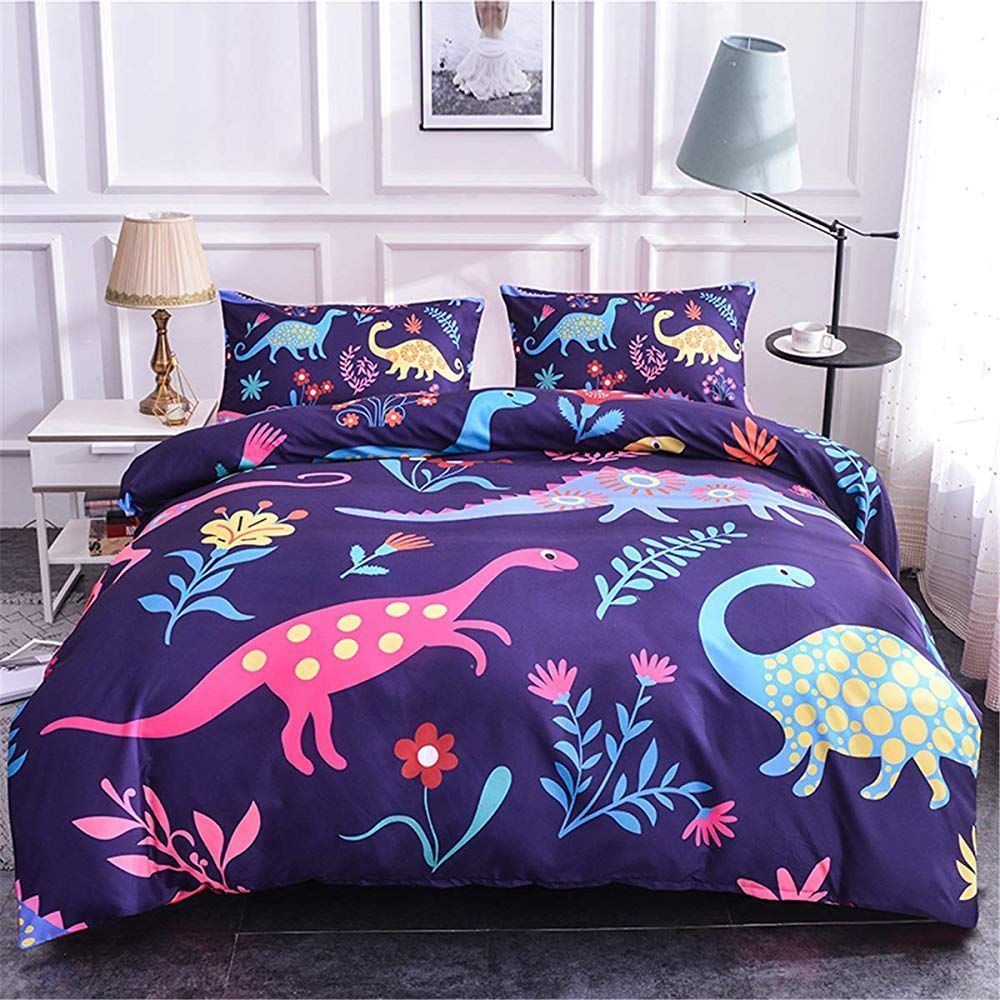 Colourful Dinosaur Bedding Set