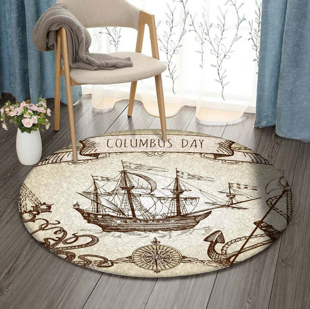 Columbus Round Carpet
