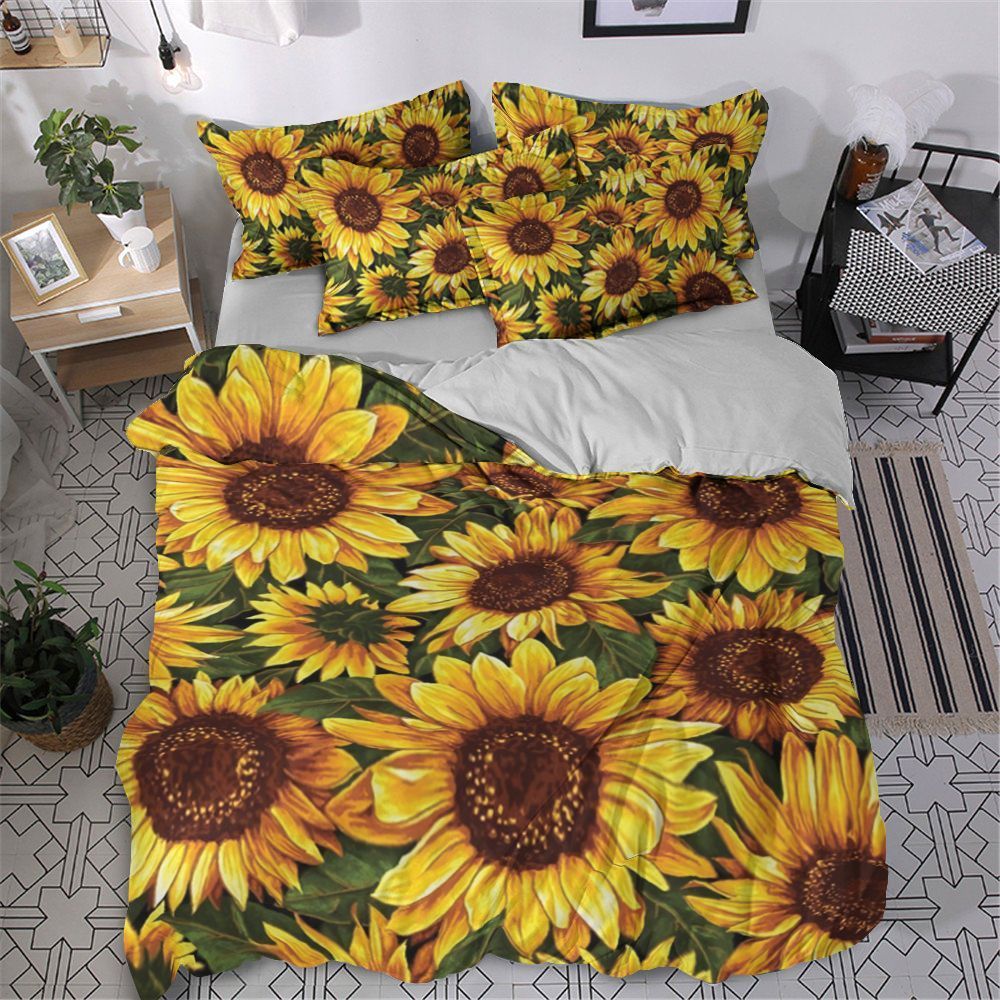 Common Sunflower Bedding Set