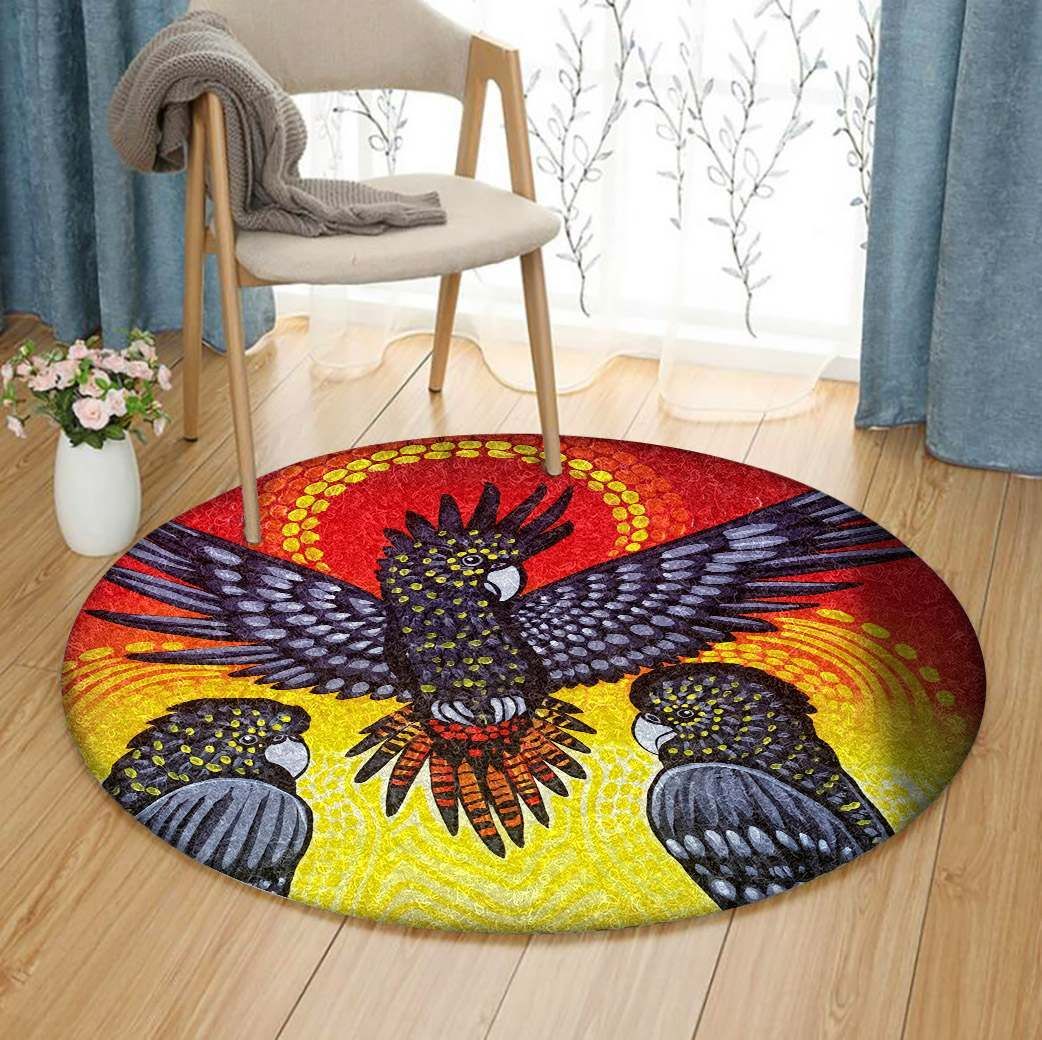 Companion Parrot Round Carpet