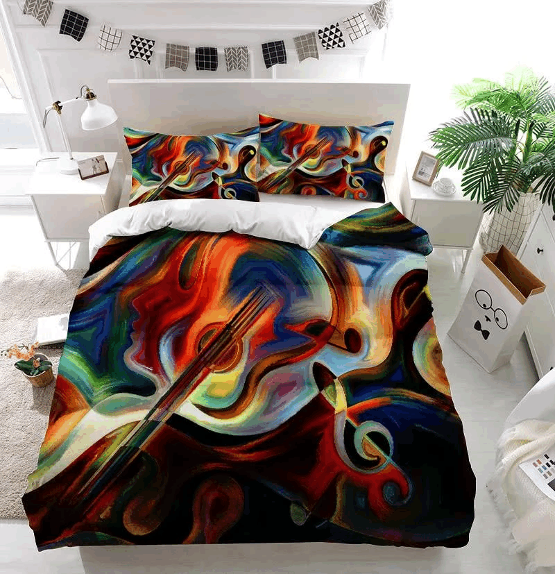 Conceptual Music Bedding Set