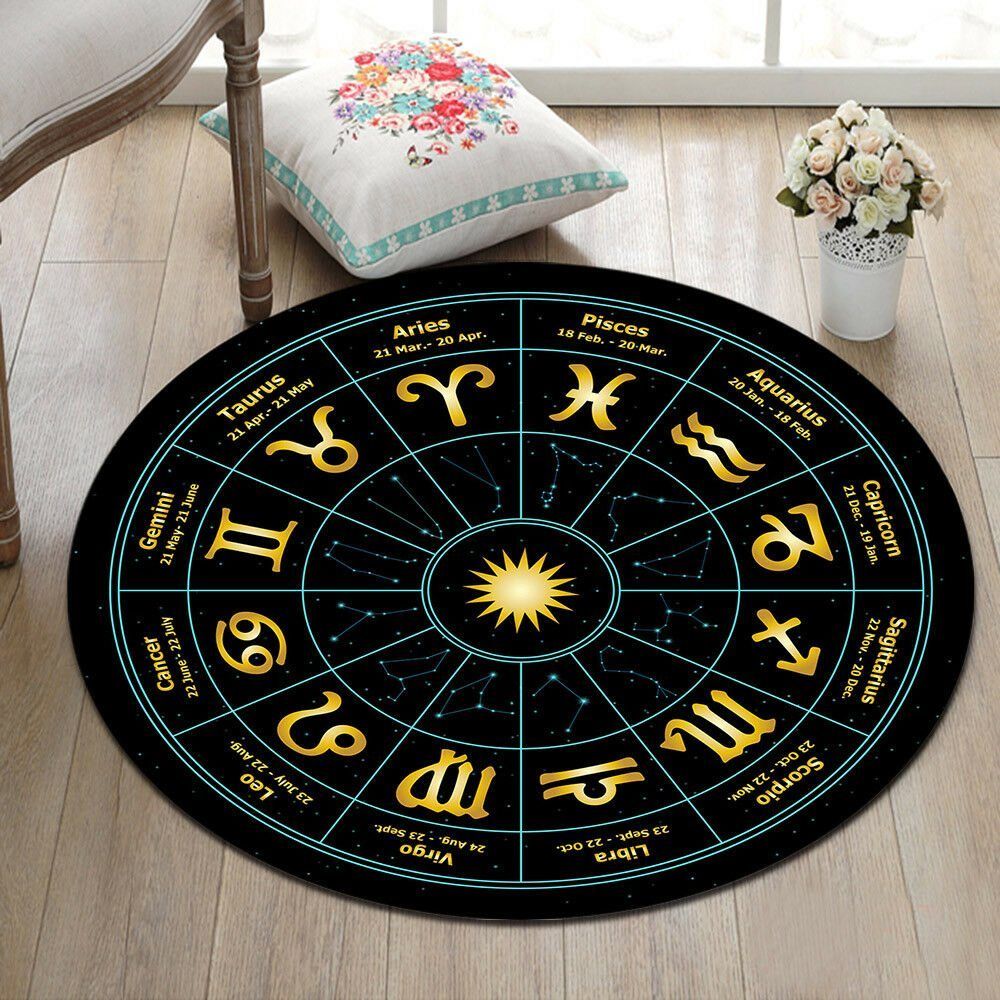 Constellation Round Carpet