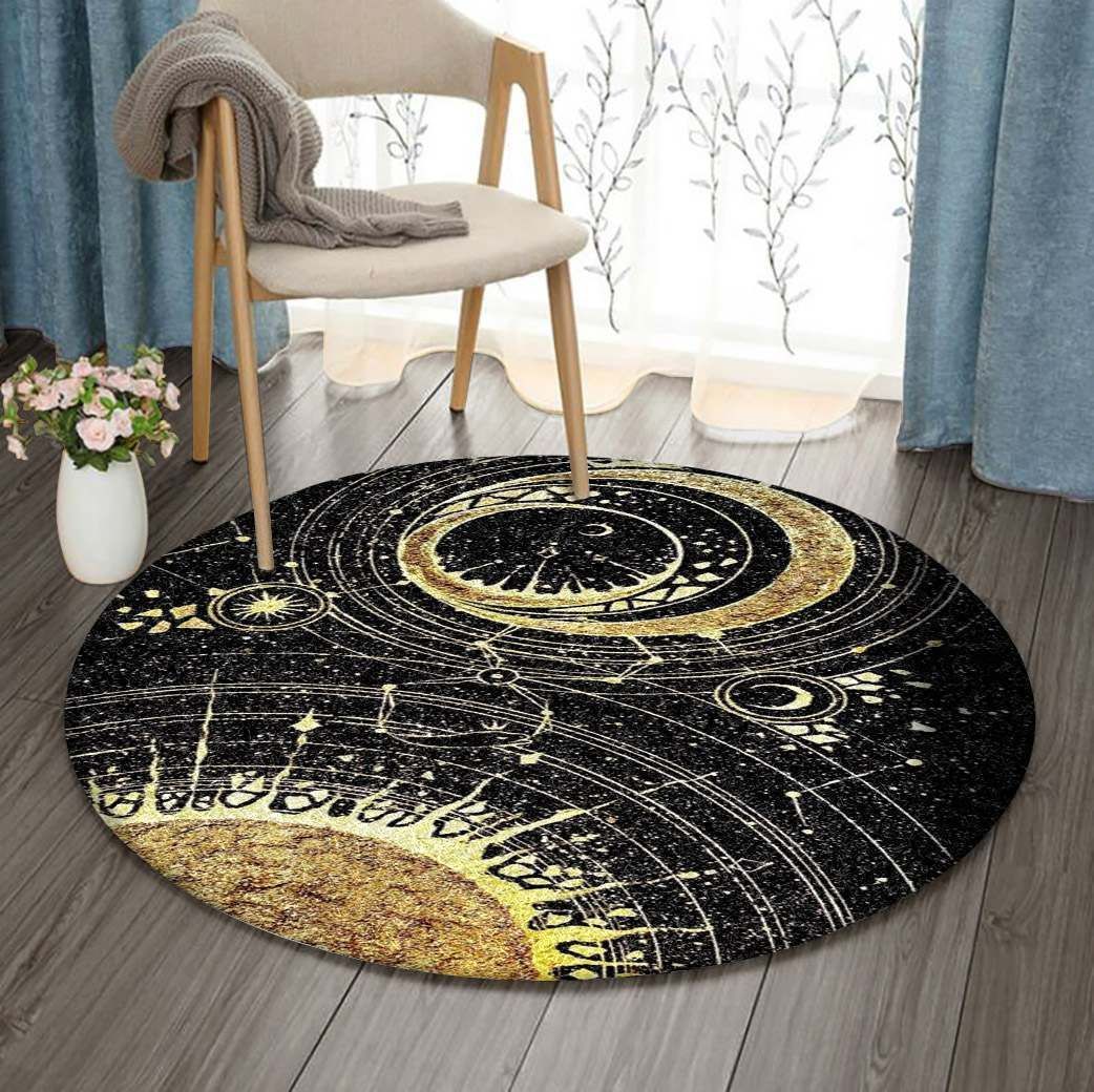 Constellation Round Carpet