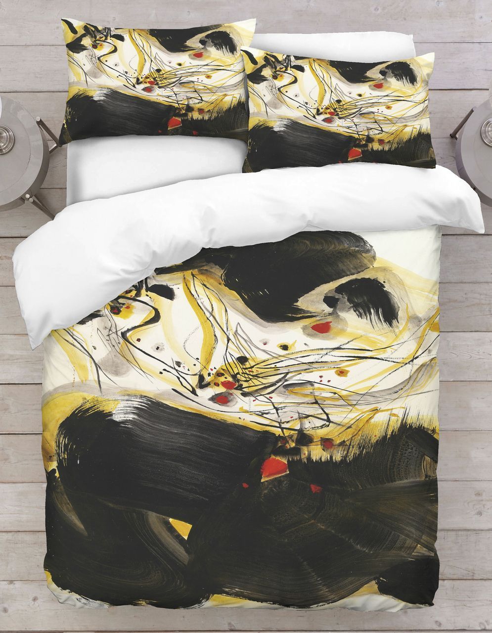 Contemporary Art Painting Bedding Set