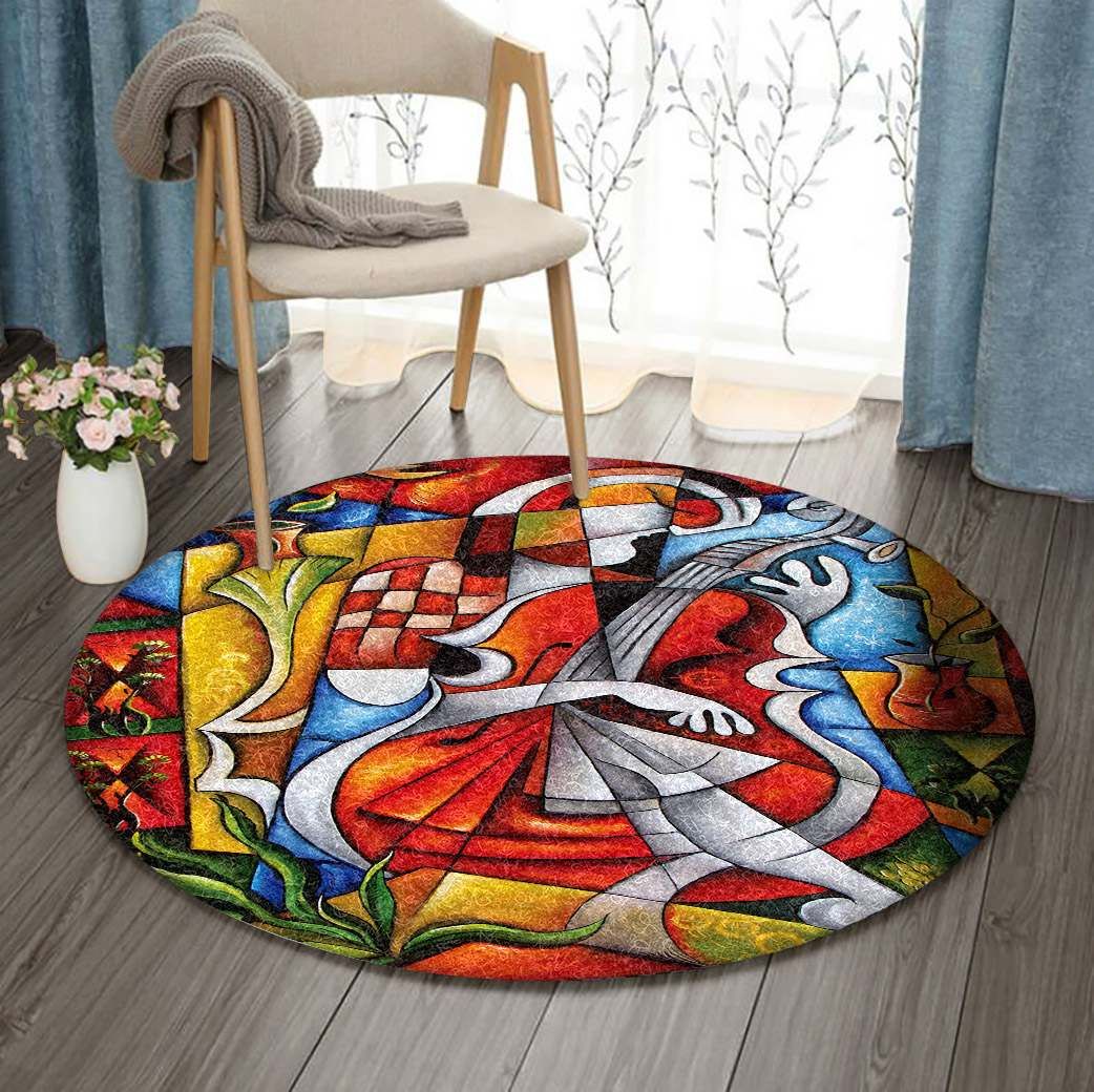 Contrebasse Round Carpet