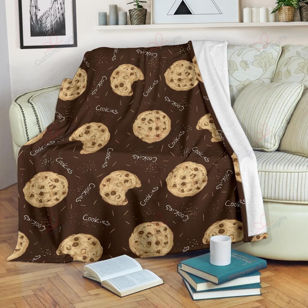 Cookie Fleece Blanket