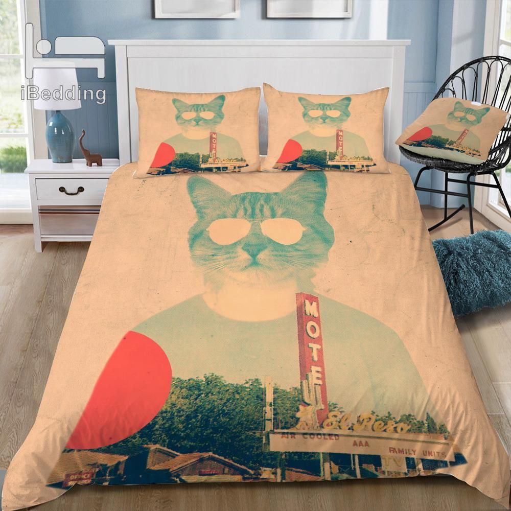 Cool Cat Bedding Set