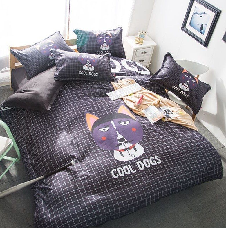 Cool Dog Bedding Set