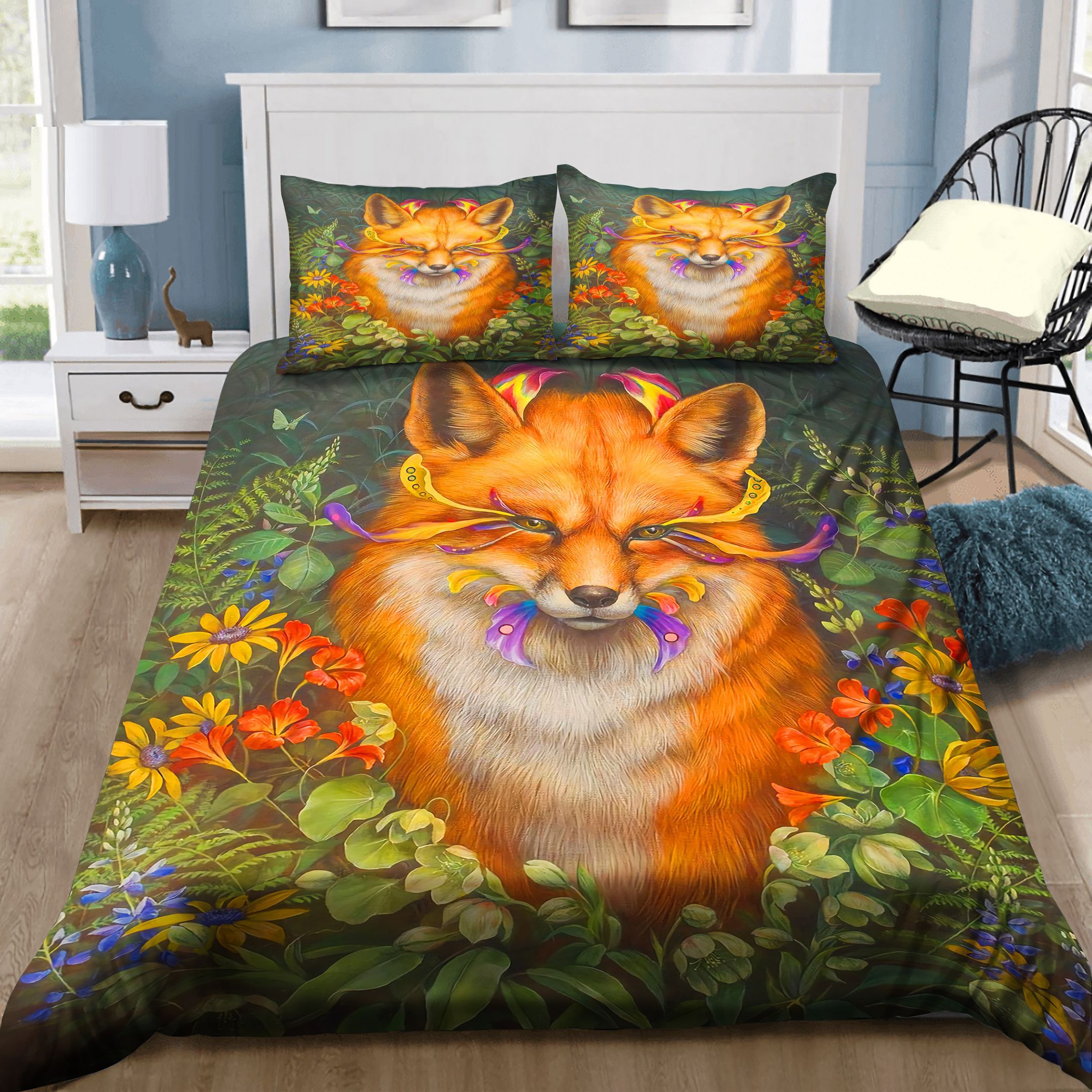 Cool Fox Bedding Set