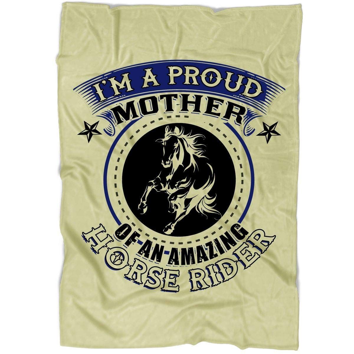 Cool Horses Sherpa Fleece Blanket