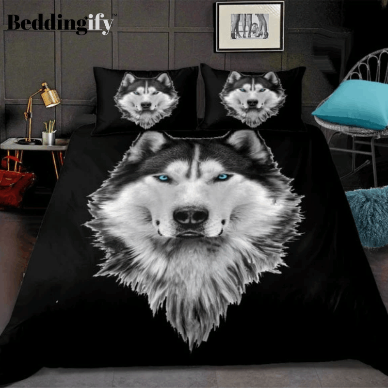 Cool Husky Bedding Set