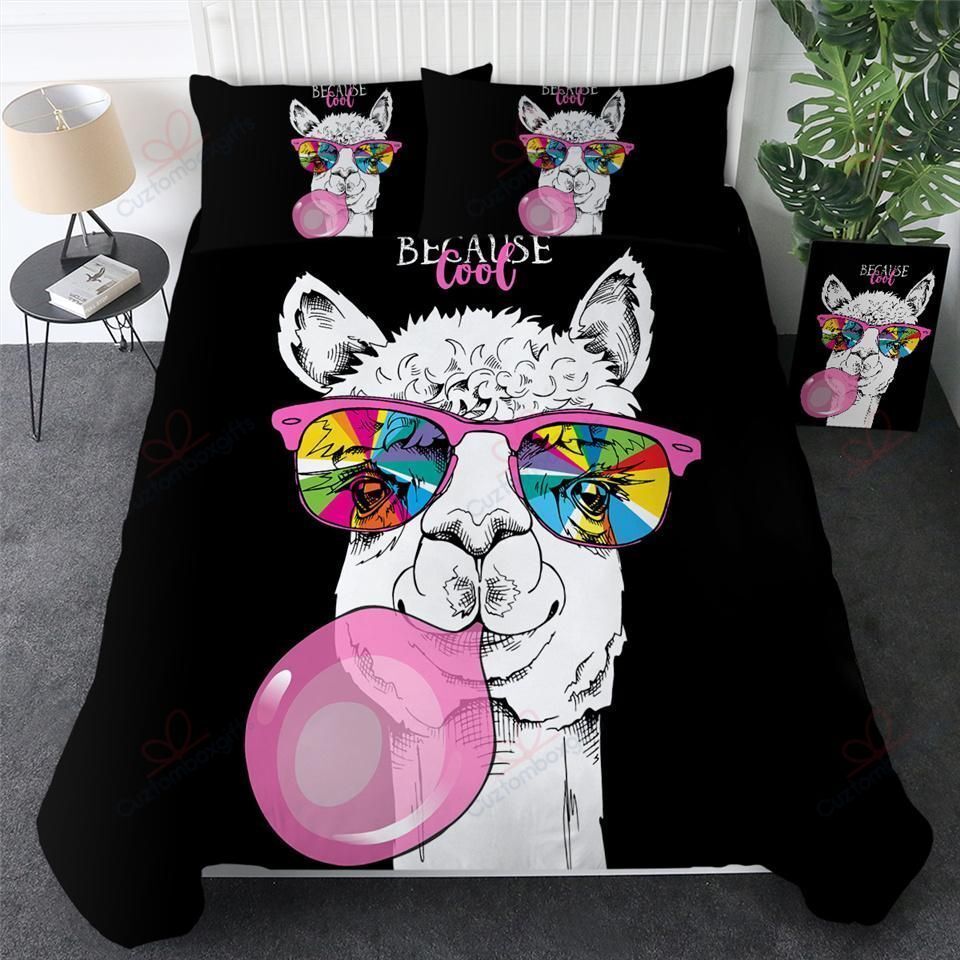 Cool Llama Bedding Set