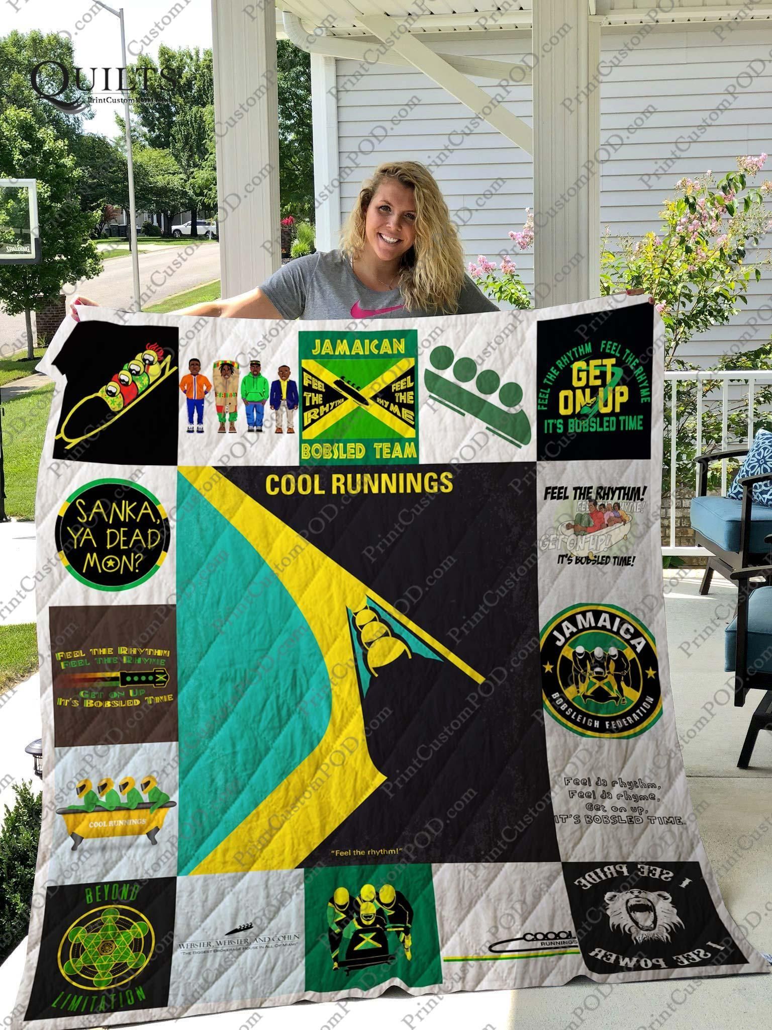 Cool Runnings Sherpa Fleece Blanket