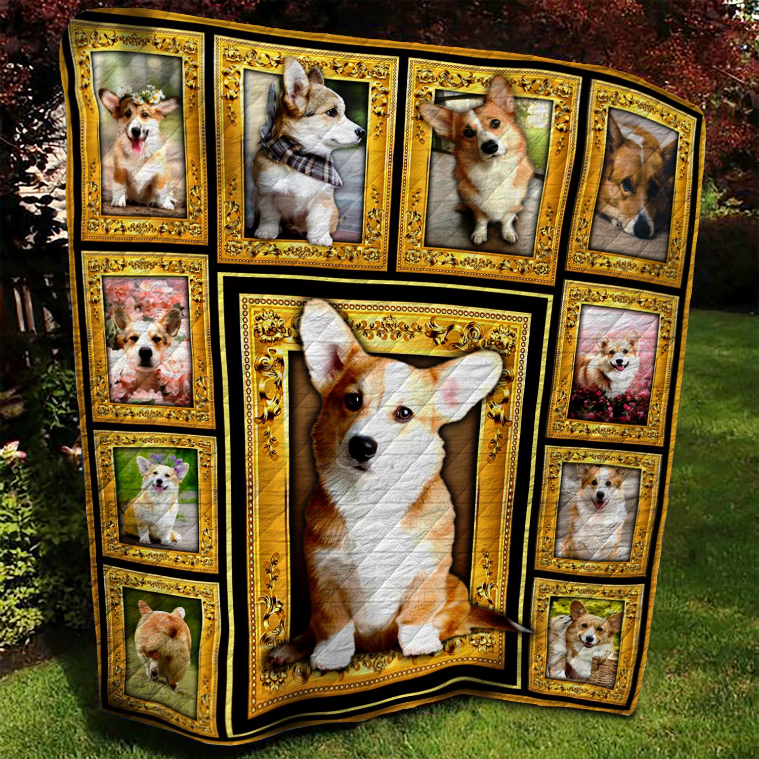 Corgi BBB070907 Quilt Blanket