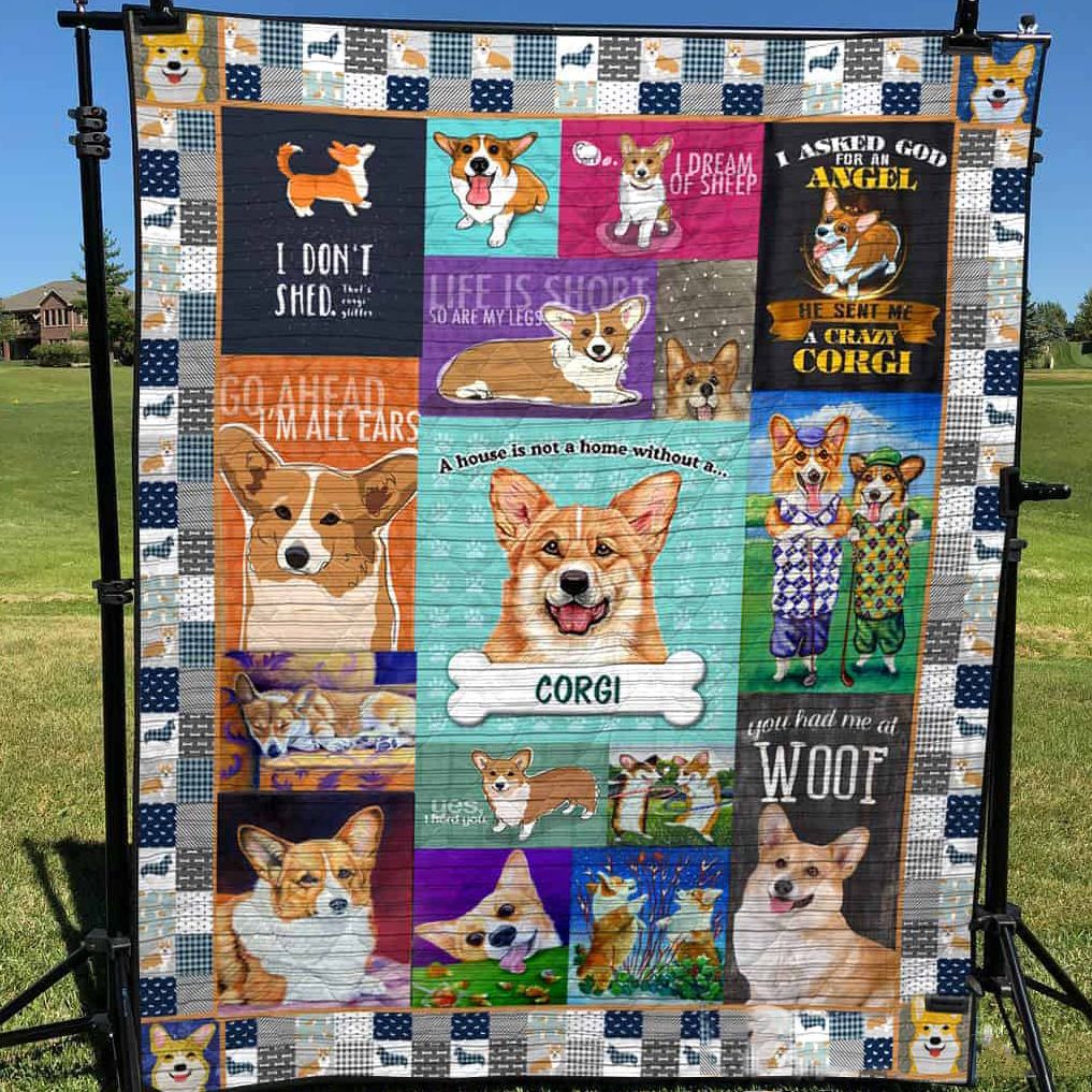 Corgi BBB140916 Quilt Blanket