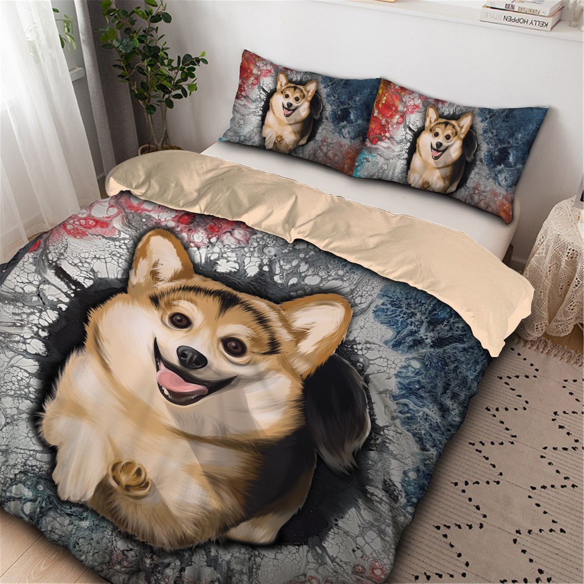 Corgi Bedding Set