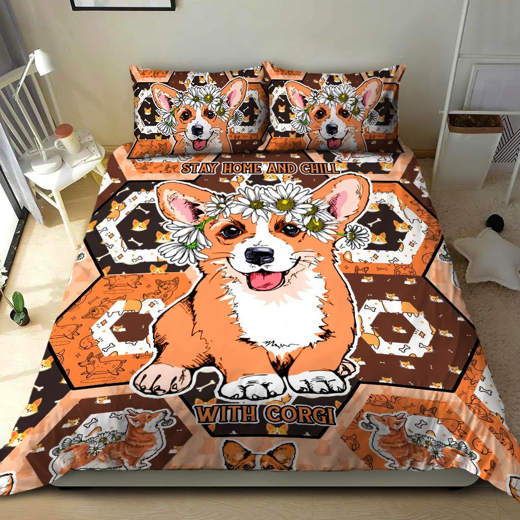Corgi Bedding Set