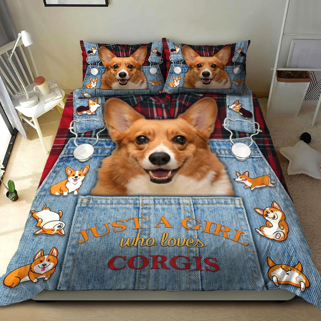 Corgi Bedding Set