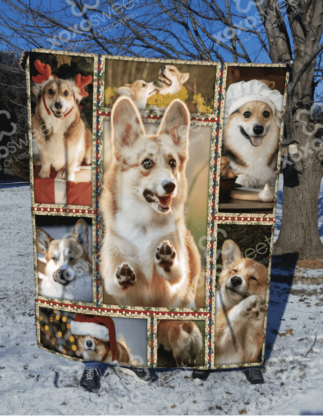 Corgi Be Like Me Quilt Blanket DHC3112917TD