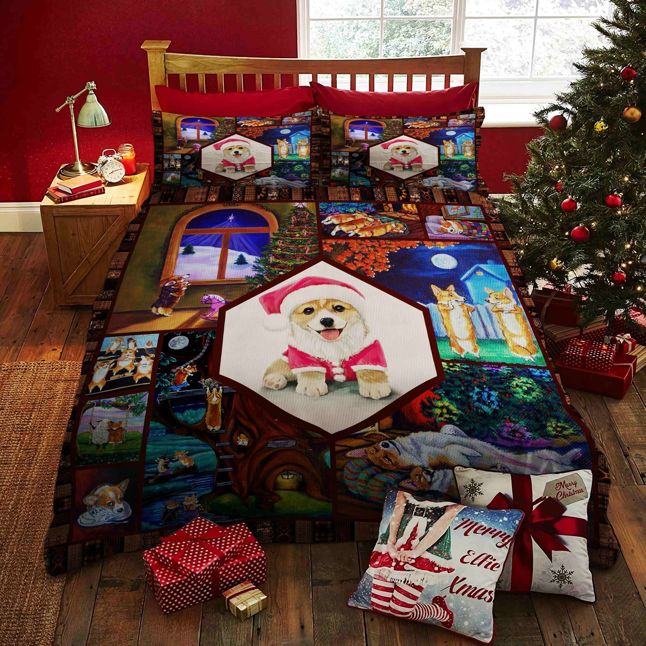 Corgi Bedding Set
