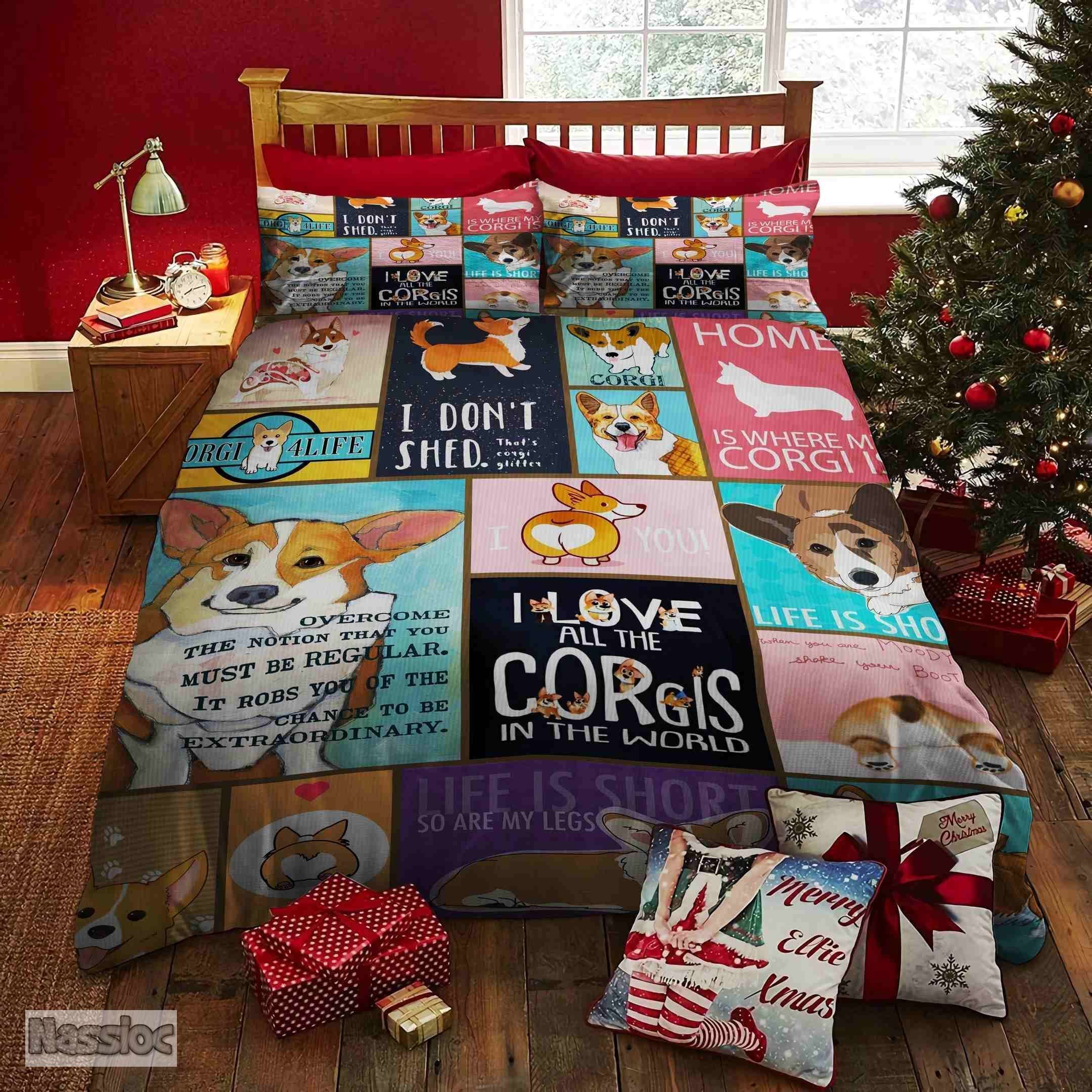 Corgi Bedding Set