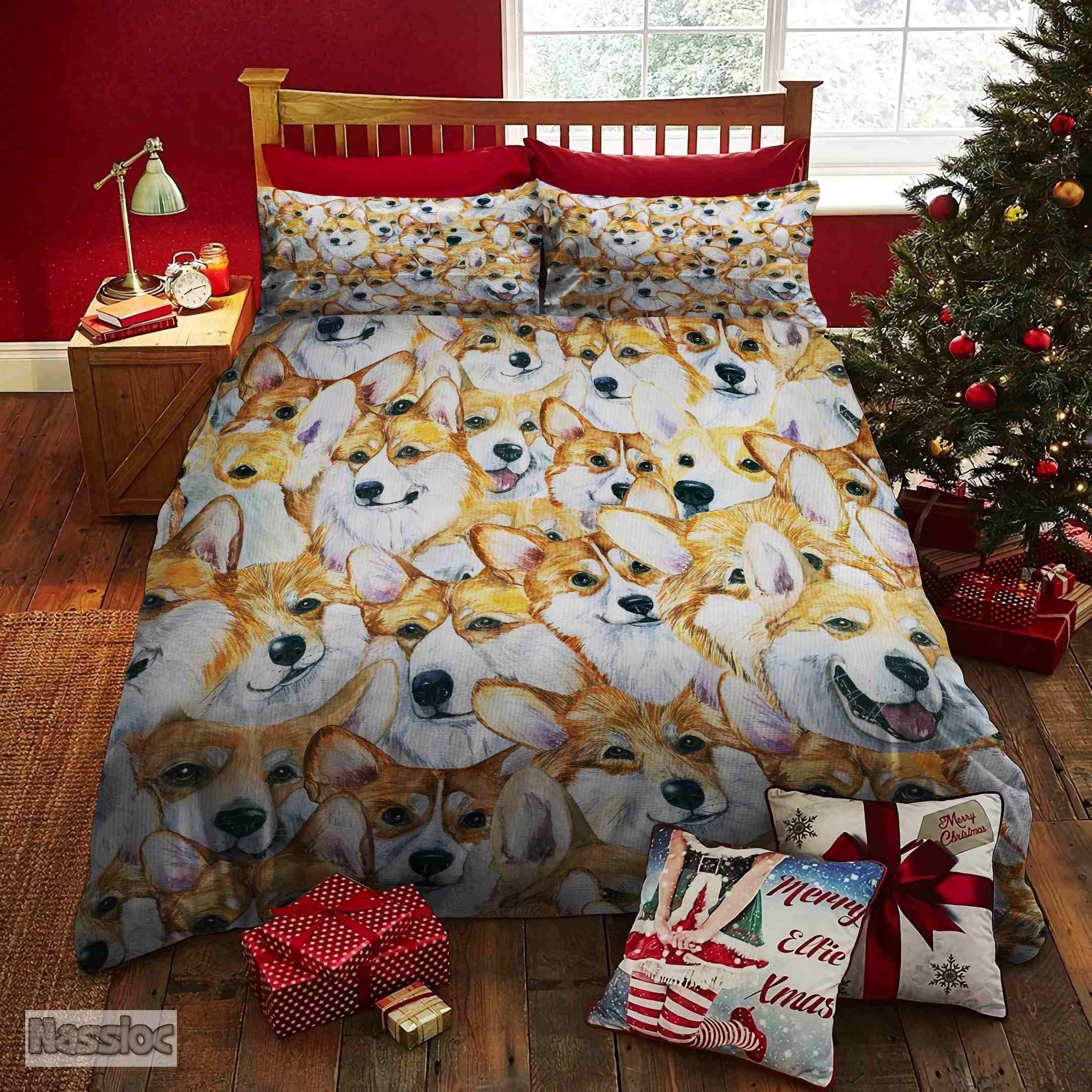 Corgi Bedding Set