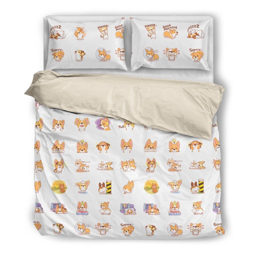 Corgi Bedding Set