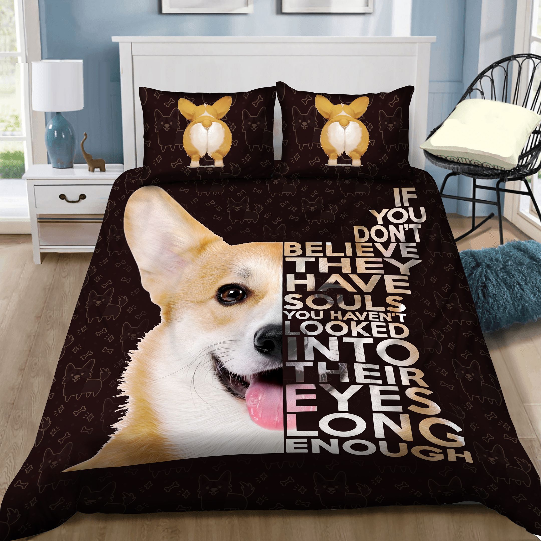 Corgi Bedding Set