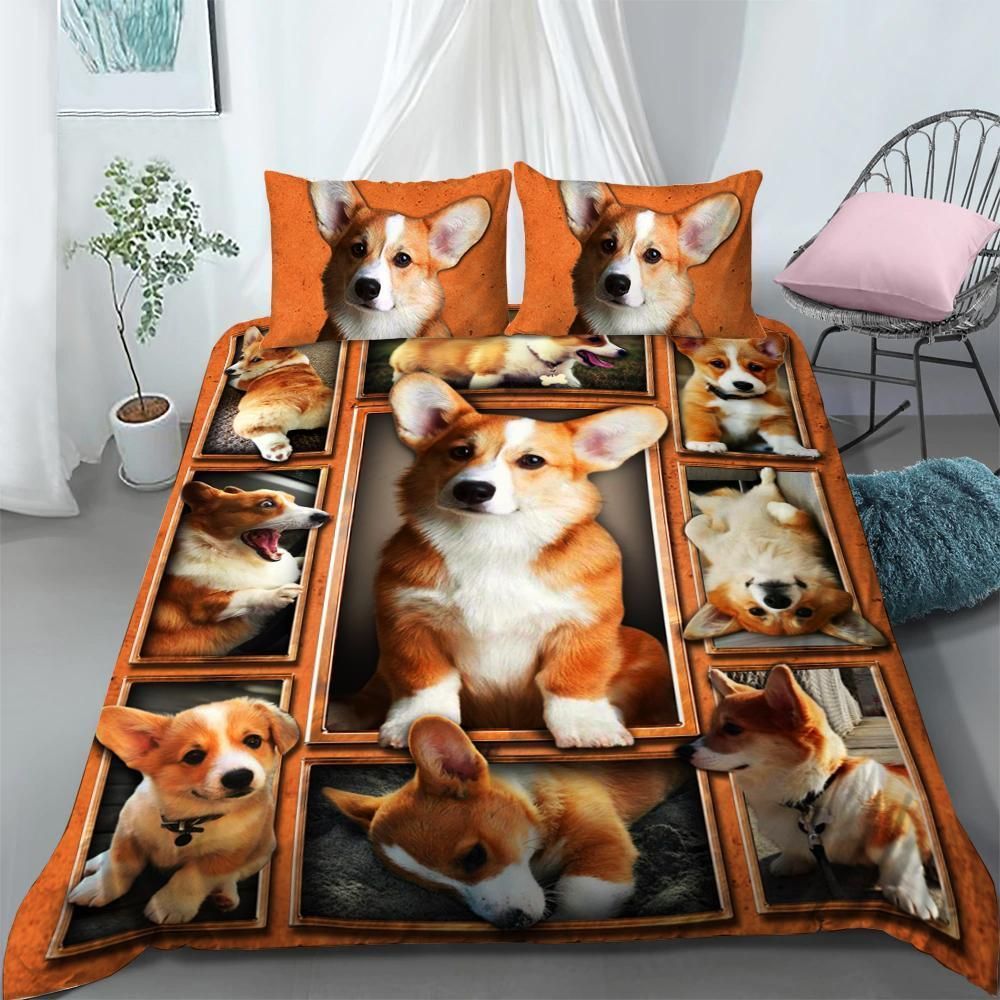 Corgi Bedding Set