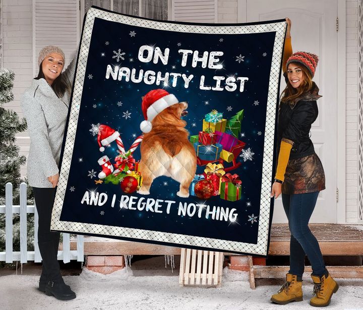 Corgi Christmas DTC2311783 Quilt Blanket
