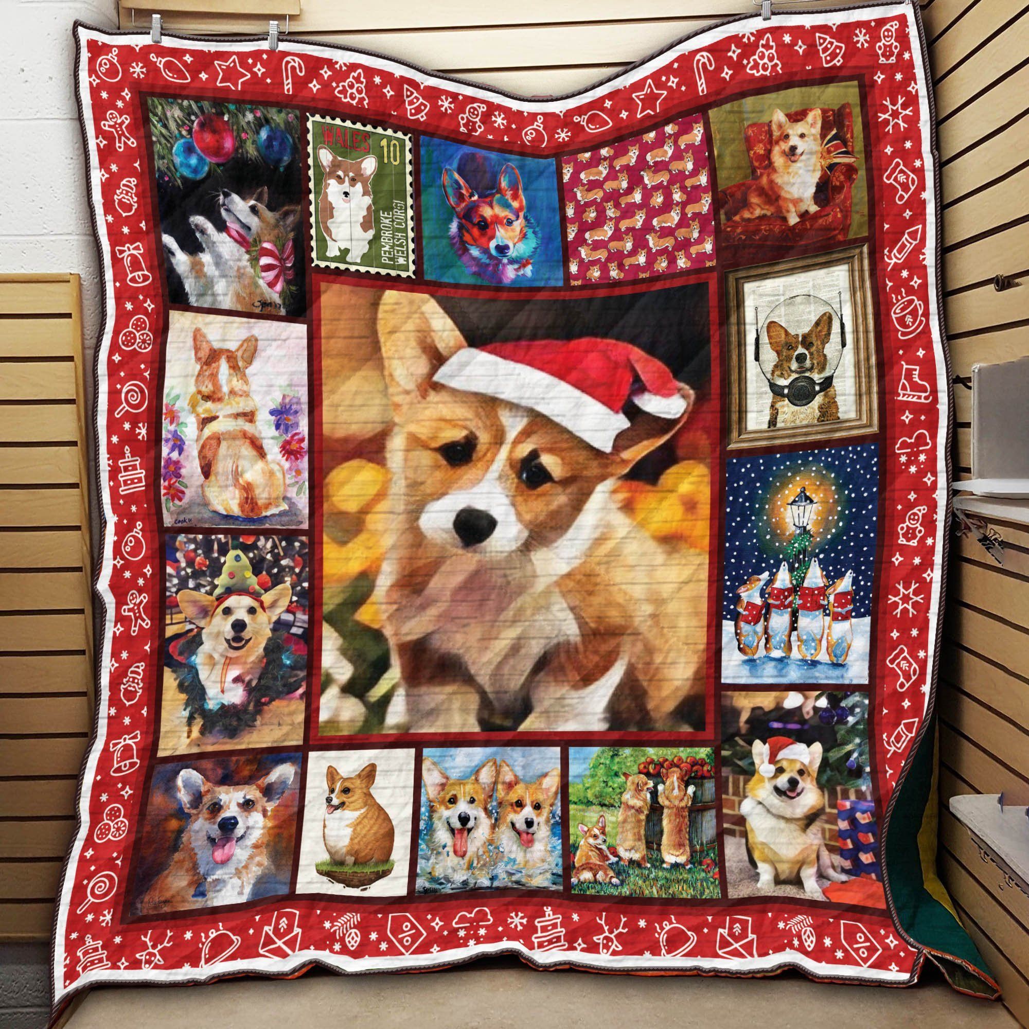 Corgi Christmas Jor Jor Quilt Blanket Dhc09121924Dd