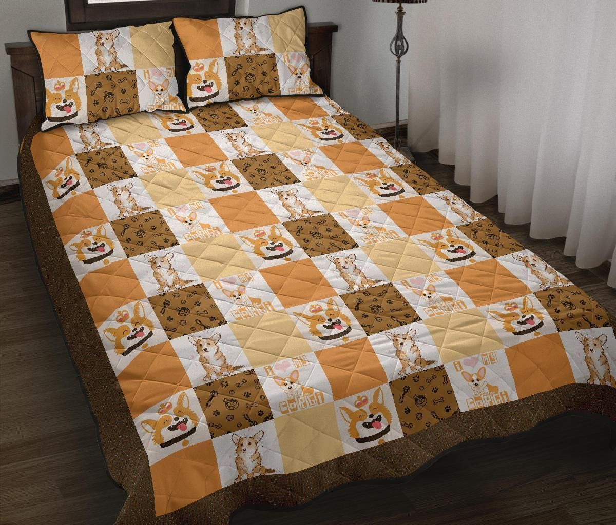 Corgi Bedding Set