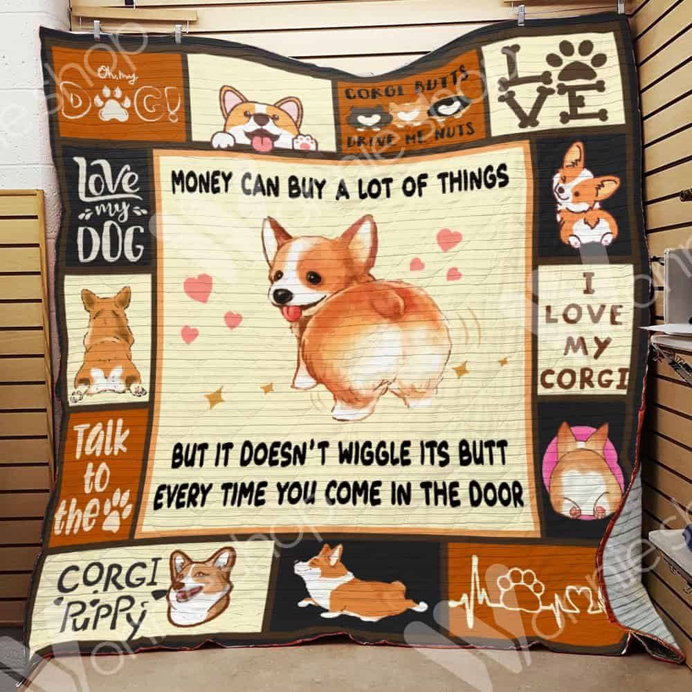 Corgi CL15100108MDQ Quilt Blanket