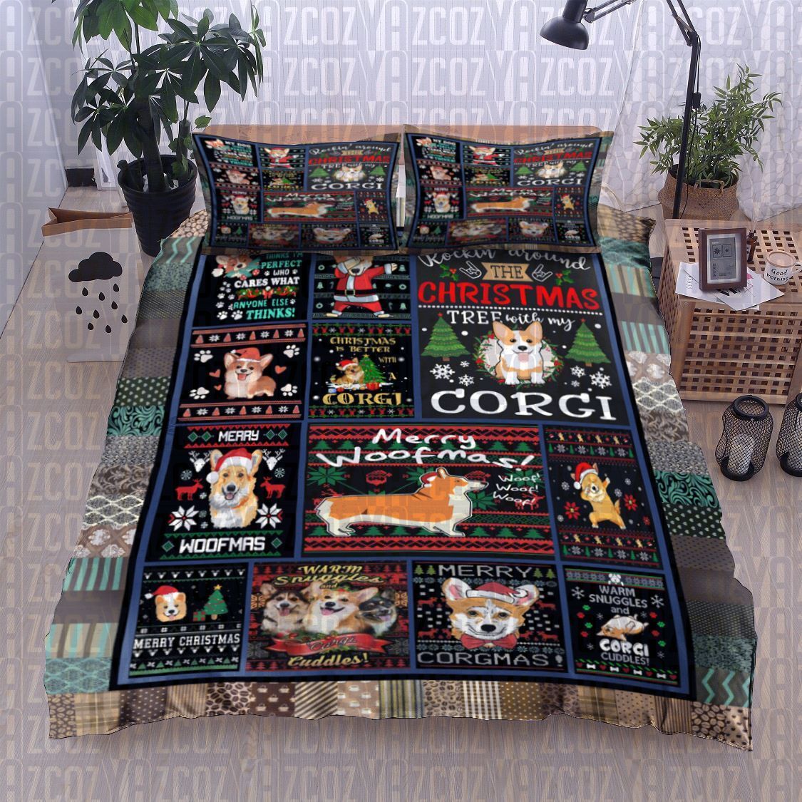 Corgi Bedding Set
