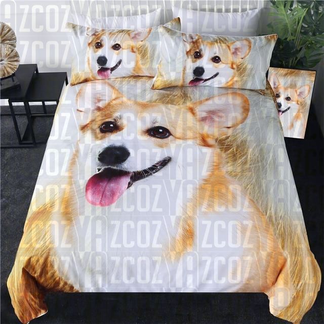 Corgi Bedding Set