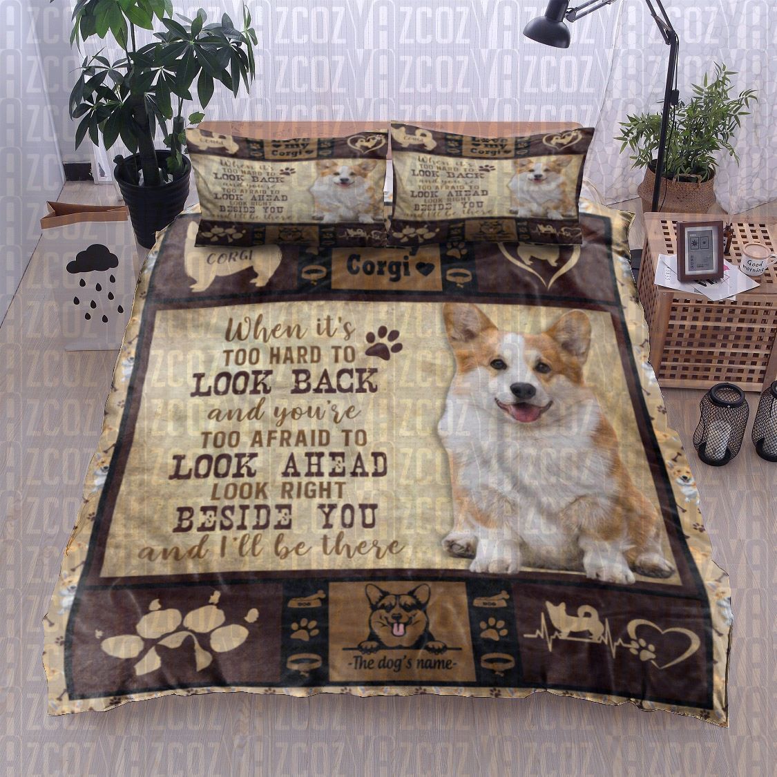 Corgi Bedding Set