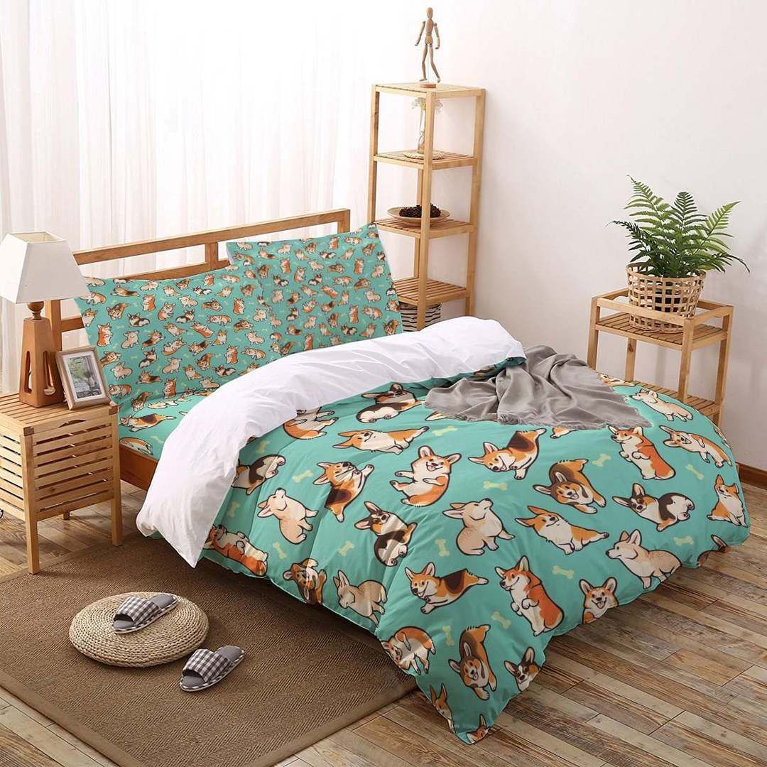 Corgi Bedding Set