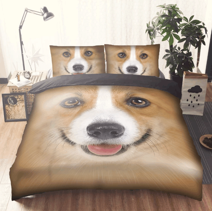 Corgi Bedding Set