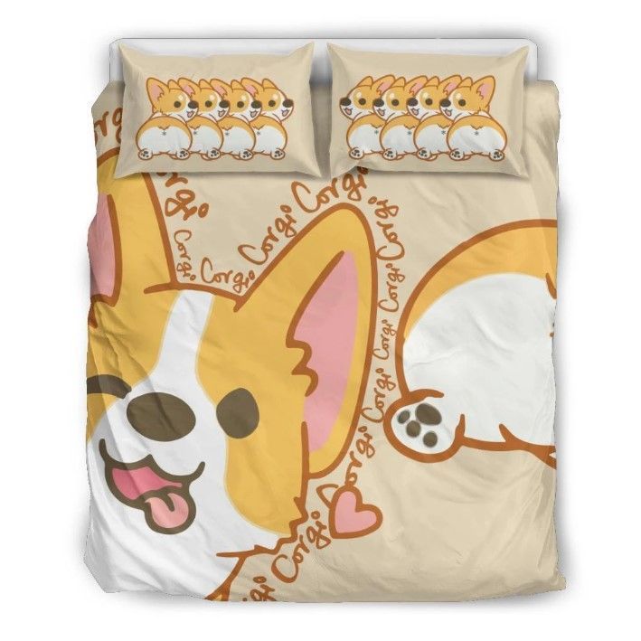 Corgi Bedding Set