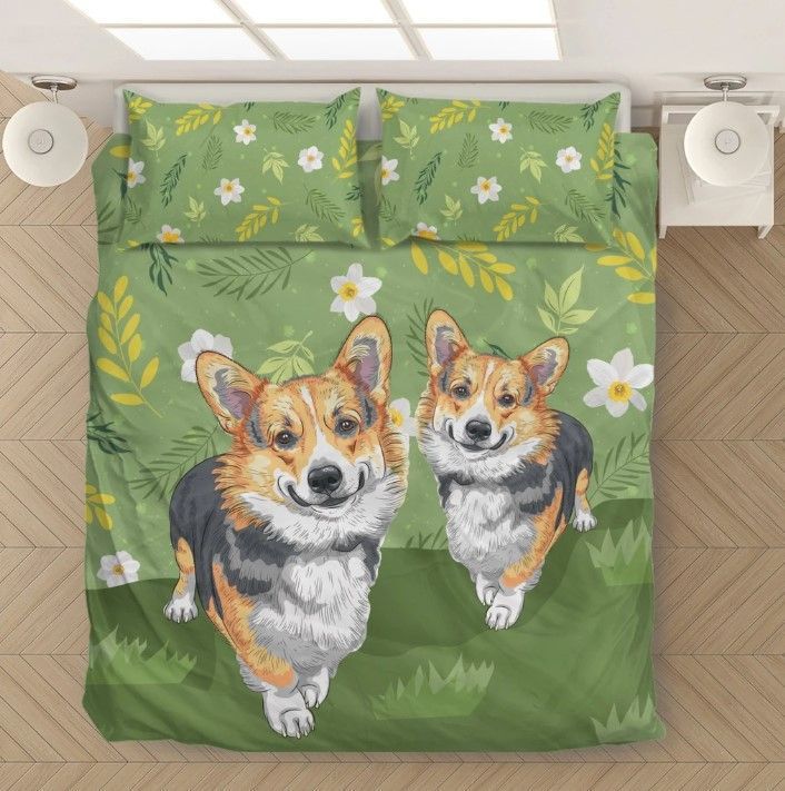 Corgi Bedding Set