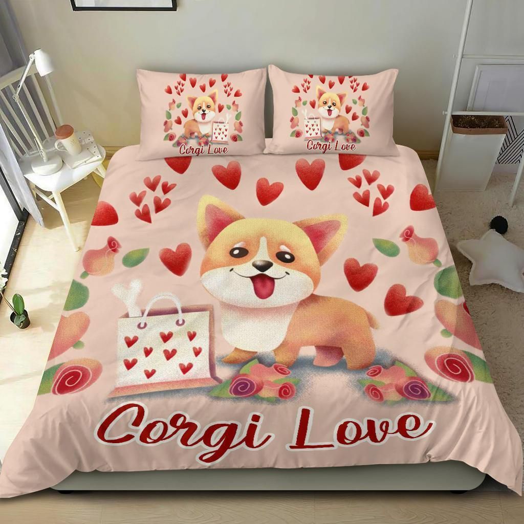 Corgi Bedding Set