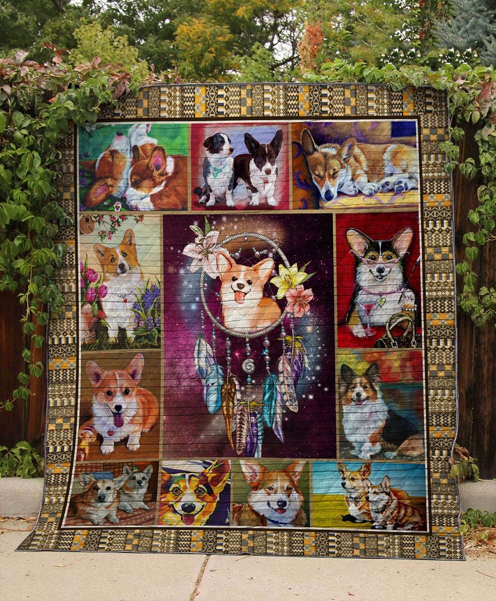 Corgi Corgi Dream Quilt Blanket DHC0201201370TD