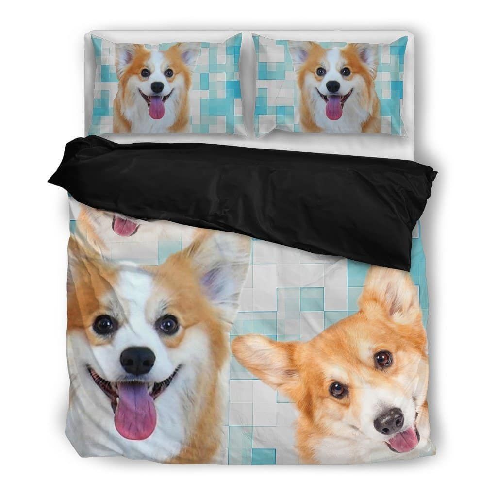 Corgi Cute Corgi On Bed Bedding Set