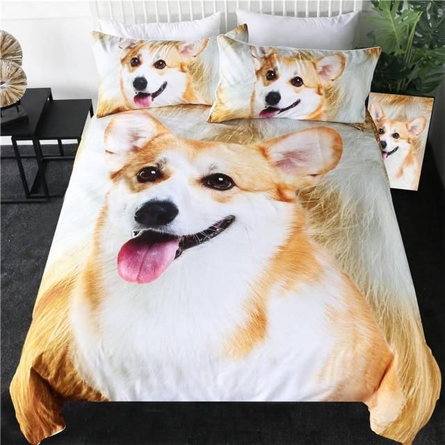 Corgi Bedding Set