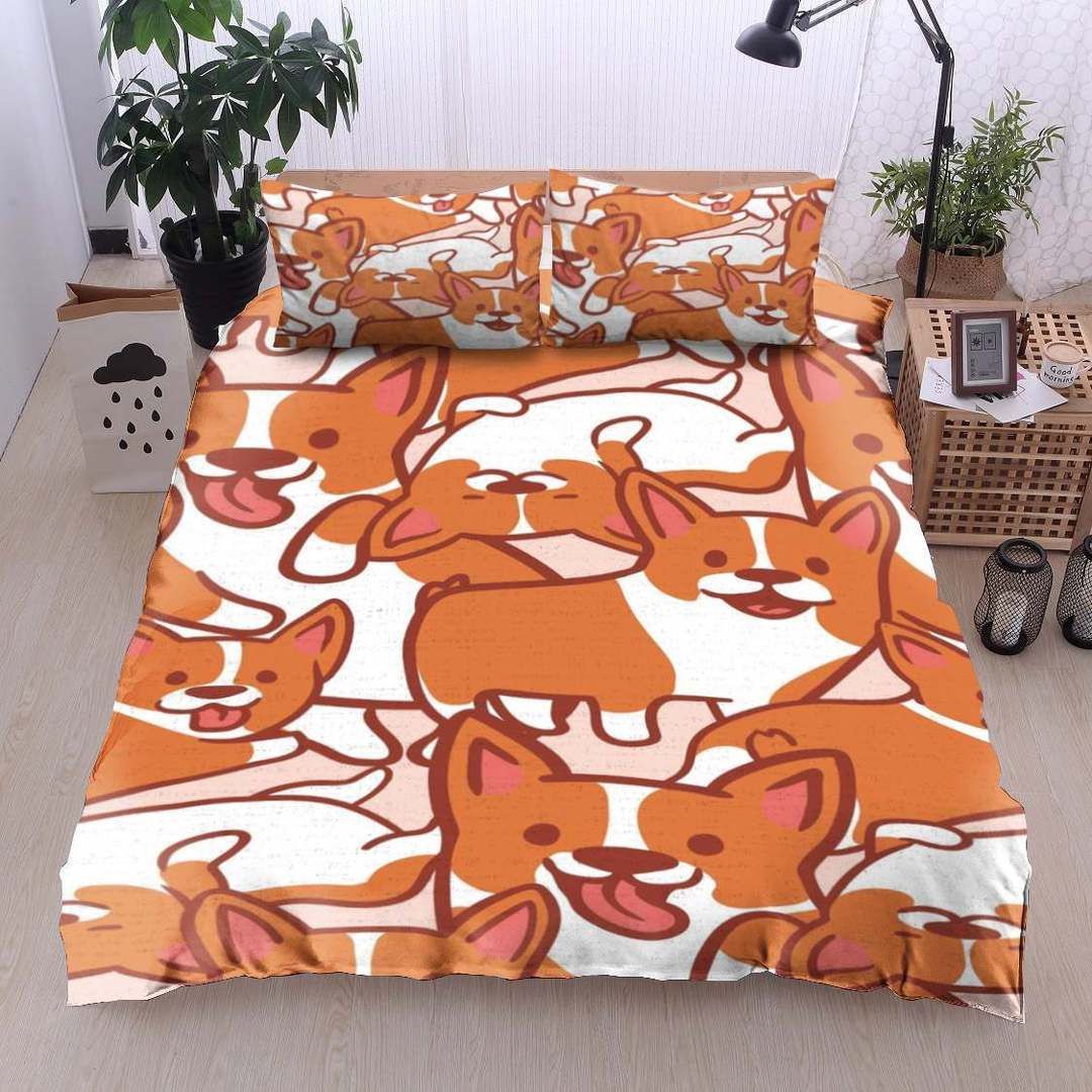 Corgi Bedding Set