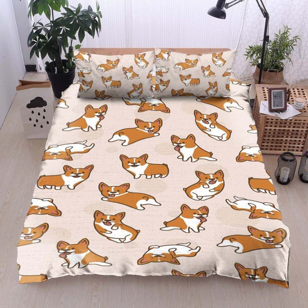Corgi Bedding Set