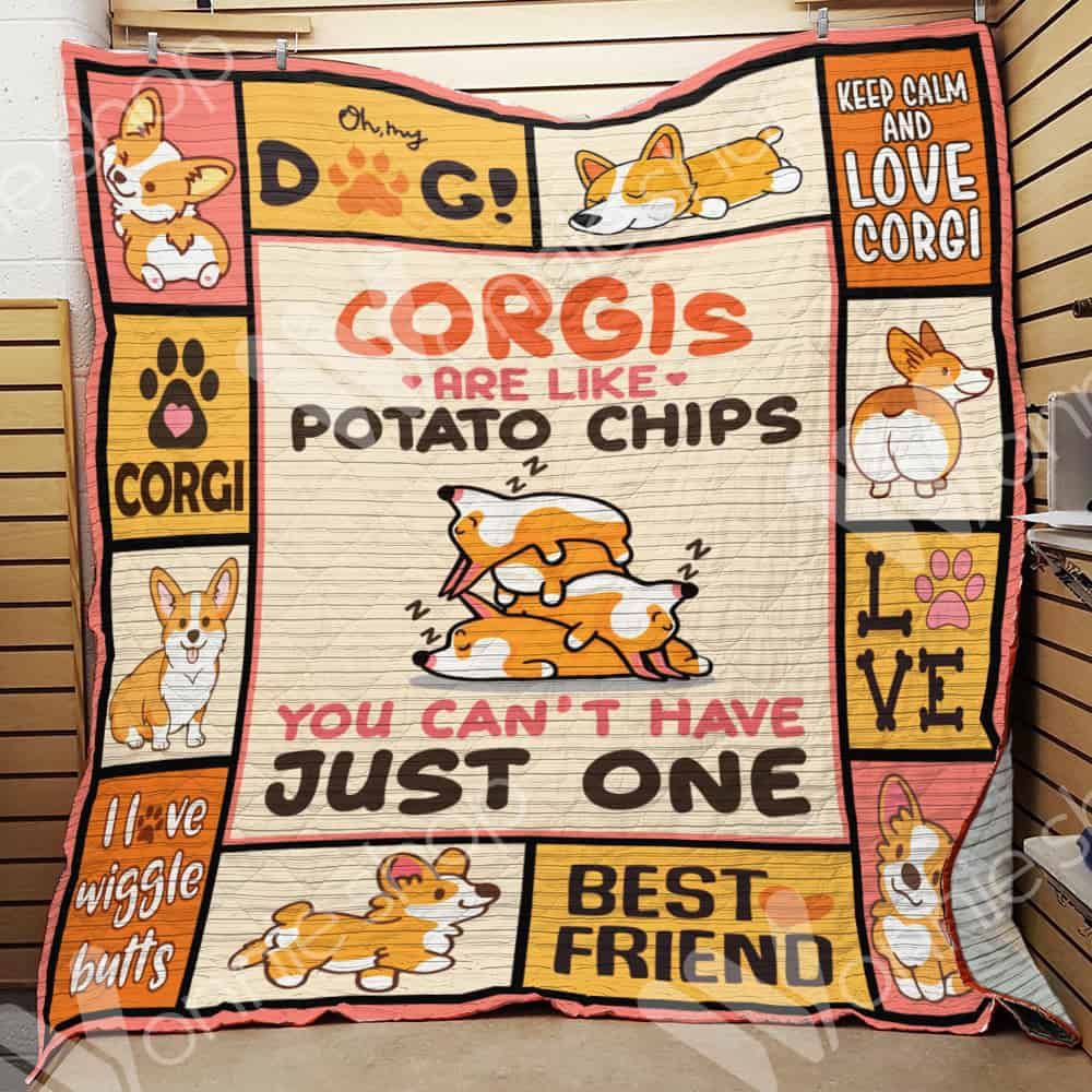 Corgi Dog Blanket LNT0912025 Quilt Blanket