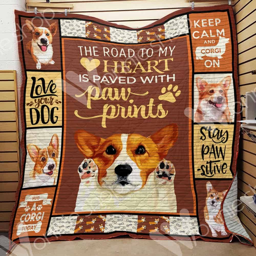 Corgi Dog Blanket LNT1012042 Quilt Blanket